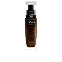 Nyx Professional Make Up Can't Stop Won't Stop Fond De Teint Full Coverage Teint Impeccable Toute La Journée