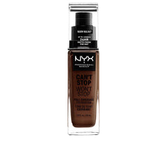Nyx Professional Make Up Can't Stop Won't Stop Fond De Teint Full Coverage Teint Impeccable Toute La Journée