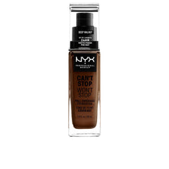 Nyx Professional Make Up Can't Stop Won't Stop Fond De Teint Full Coverage Teint Impeccable Toute La Journée