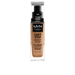 Nyx Professional Make Up Can't Stop Won't Stop Fond De Teint Full Coverage Teint Impeccable Toute La Journée
