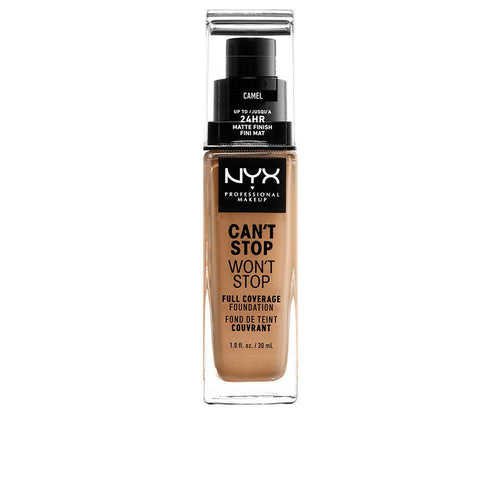 Nyx Professional Make Up Can't Stop Won't Stop Fond De Teint Full Coverage Teint Impeccable Toute La Journée