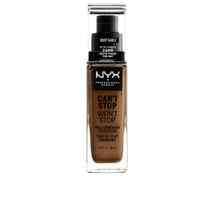 Nyx Professional Make Up Can't Stop Won't Stop Fond De Teint Full Coverage Teint Impeccable Toute La Journée