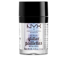Nyx Professional Make Up Glitter Pailletes Metallic Glitter Lidschatten Sechs Strahlende Farbtöne