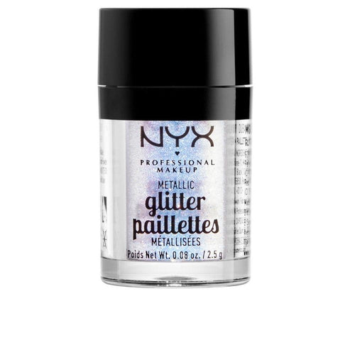 Nyx Professional Make Up Glitter Pailletes Metallic Glitter Lidschatten Sechs Strahlende Farbtöne