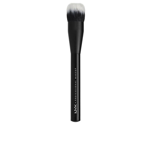 Nyx Professional Make Up Pro Dual Fiber Pinceau Fond De Teint Application Parfaite A Chaque Fois