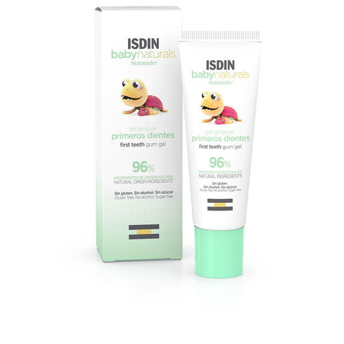 Isdin Baby Naturals Gel Gingival Pour Les Premières Dents Soin Délicat Des Gencives