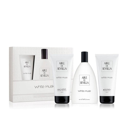 Aire Sevilla Aire De Sevilla White Musk Perfume Eau De Toilette Set Fresh And Feminine
