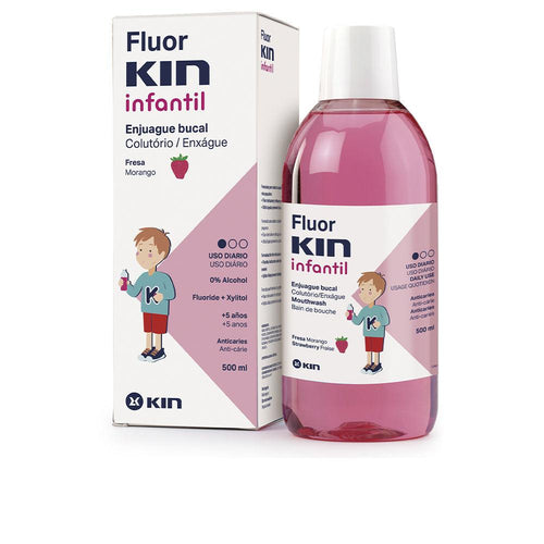 Kin Fluorkin Bain De Bouche Pour Enfants Protection Dentaire Totale