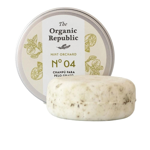 The Organic Republic The Organic Republic Capilar Solid Shampoo For Oily Hair Infused With Mint Citrus