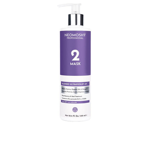 Neomoshÿ Blonde Ultraviolet Ɵ9 Mascarilla Capilar Nutrición Intensa Y Brillo