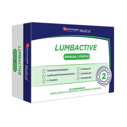 Forté Pharma Lumbactive Suplemento Alimenticio Espalda Alivio Rápido