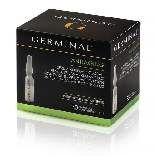 Germinal Acción Profunda Ampollas Cosméticas Antiedad Para Piel Mixta Y Grasa Anti Arrugas Eficaz