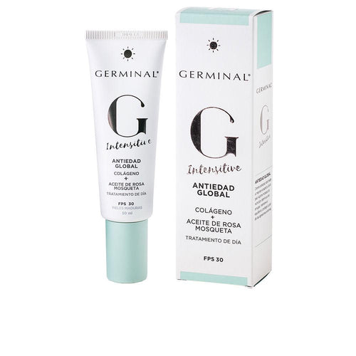 Germinal Intensitive Crema Global Anti Envejecimiento Con SPF30 Piel Renovada Y Protegida
