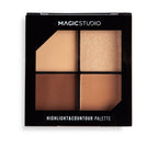 Magic Studio Highlight & Countour Palette Radiant Look Always