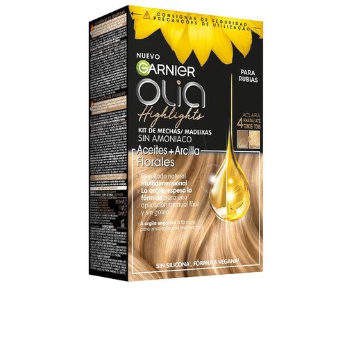 Garnier Olia Hair Highlighting Kit Ammonia Free Hair Radiance