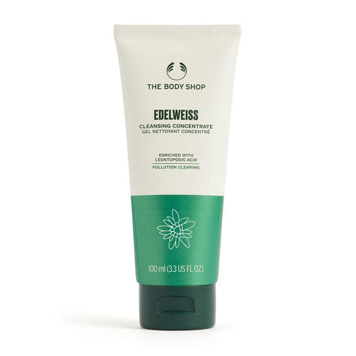 The Body Shop Edelweiss Cleansing Concentrate Facial Cleanser Vegan Cruelty Free Beauty