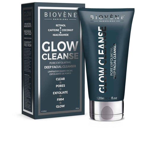 Biovène Glow Cleanse Deep Facial Cleanser With Pore Exfoliation For Radiant Skin