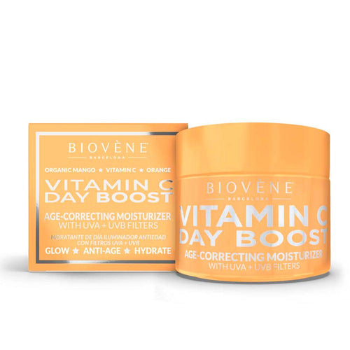 Biovène Vitamin C Day Boost Age Correcting Moisturizer Radiance And Youthful Glow