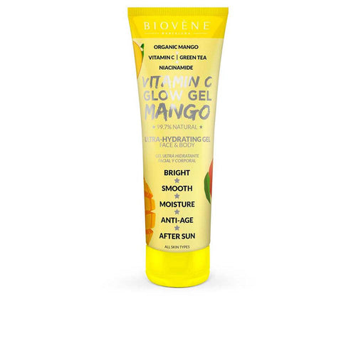 Biovène Vitamin C Glow Gel Mango Gel Viso E Corpo Ultra Idratazione Naturale