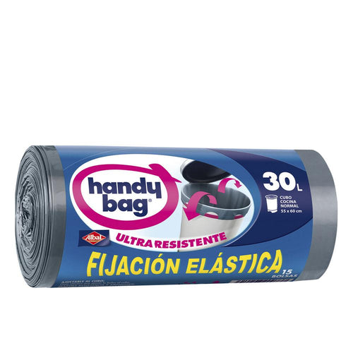 Albal Handy Bag Fijacion Elastica Sac Poubelle Maintien Élastique Sécurisé
