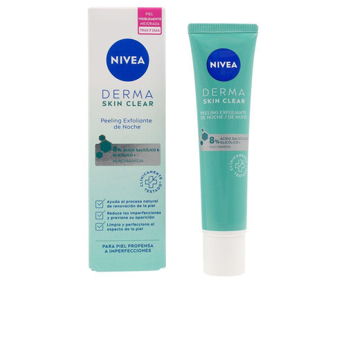Nivea Derma Skin Clear Night Facial Exfoliating Peel