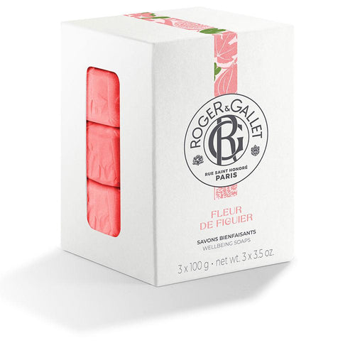 Roger & Gallet Fleur De Figuier Scented Soaps Gentle Foaming Indulgence