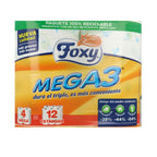 Foxy Mega3 Toilettenpapier Dreifache Haltbarkeit Maximale Hygiene Garantiert