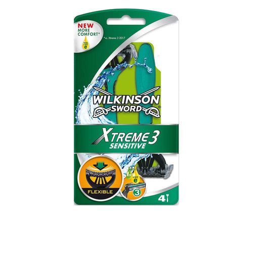 Wilkinson Xtreme-3 Sensitive Rasoir Jetable Pour Le Visage