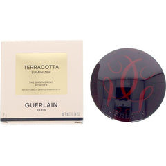 Guerlain Terracotta Compact Powder Highlighter Golden Glow Effect