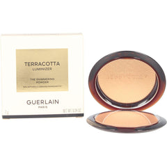 Guerlain Terracotta Compact Powder Highlighter Golden Glow Effect