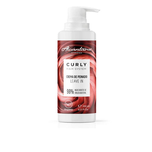 Alcantara Curly Hair System Crème Leave In Styling Cheveux