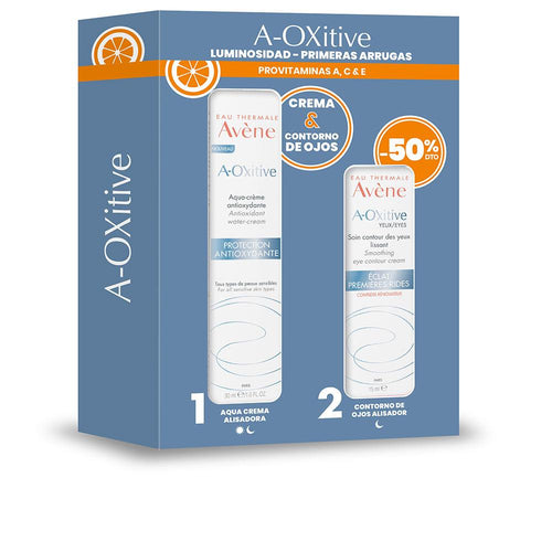 Avène A-Oxitive Kosmetik Set Gesichtscreme Und Augenpflege Antioxidativ Und Feuchtigkeitsspendend