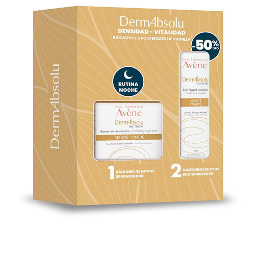 Avène Dermabsolu Bálsamo De Noche Y Contorno De Ojos Set Restauración Y Nutrición Profunda