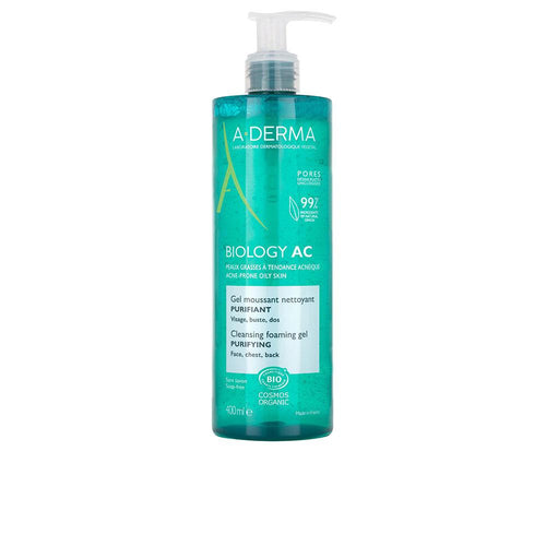 A-Derma Biology Cleansing Gel Facial Cleanser For Acne