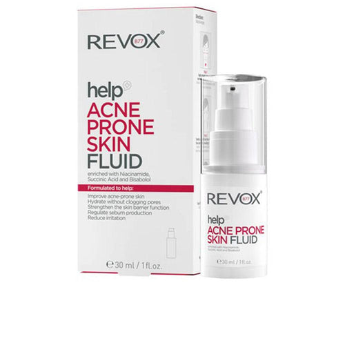 Revox B77 Help Fluido Para Piel Con Acné Fórmula No Comedogénica