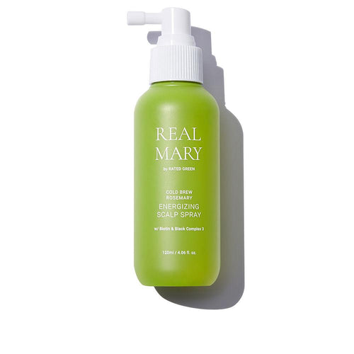 Rated Green Real Mary Spray Para El Cuero Cabelludo Energizante Eficacia Natural Pura