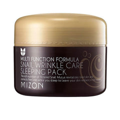 Mizon Snail Wrinkle Mascarilla De Noche Para Una Piel Radiante