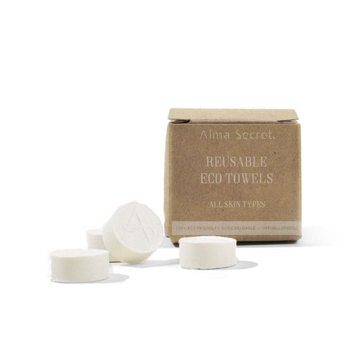 Alma Secret Corporal Toallas Comprimidas Reutilizables Confort Y Sostenibilidad