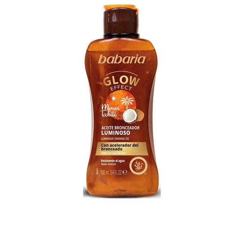 Babaria Solar Aceite Monoi Tahiti Tanning Oil Radiant Glow