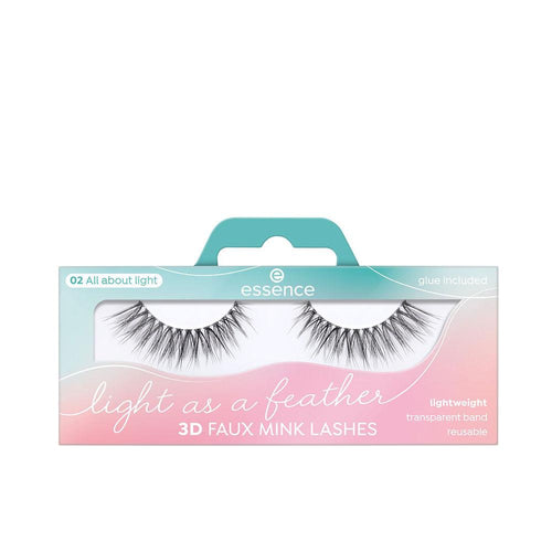 Essence Light As A Feather 3D Synthetic Eyelashes Intense Seductive Look