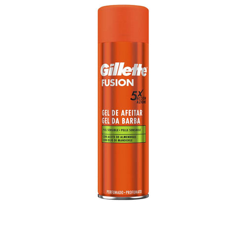 Gillette Gillette Fusion Gel De Afeitado Para Piel Sensible