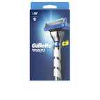Gillette Mach 3 Turbo Rasoir Avec Pièce De Rechange Originale Rasage Impeccable