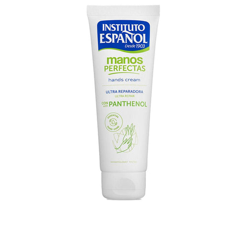 Instituto Español Manos Perfectas Crème Pour Les Mains Panthenol Ultra Réparatrice Hydratation Intense