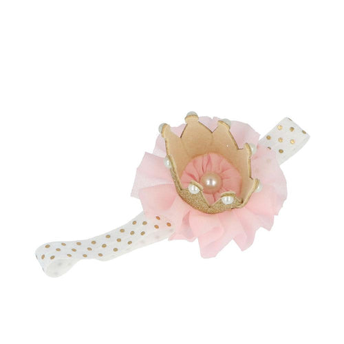 Inca Cinta De Pelo Hair Ribbon With Fabric Flower And Crown For A Unique Look