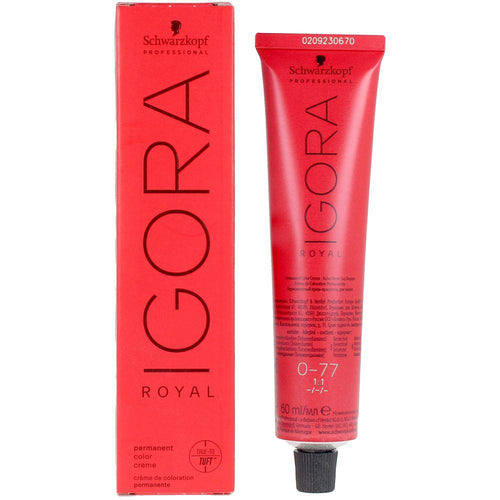 Schwarzkopf Igora Royal Crema Permanente Para Coloración Capilar Tecnología Alta Definición