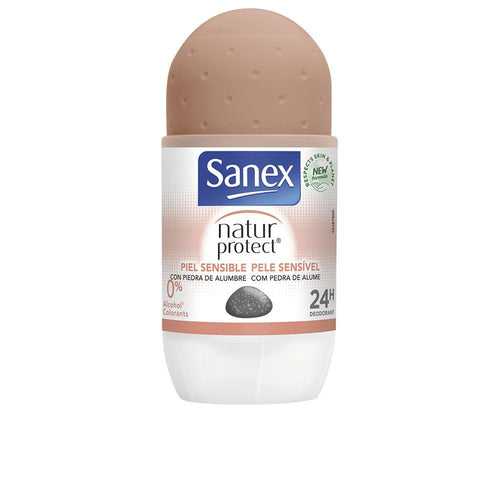 Sanex Natur Protect 0% Sensitive Roll On Deodorant Effective Odor Protection