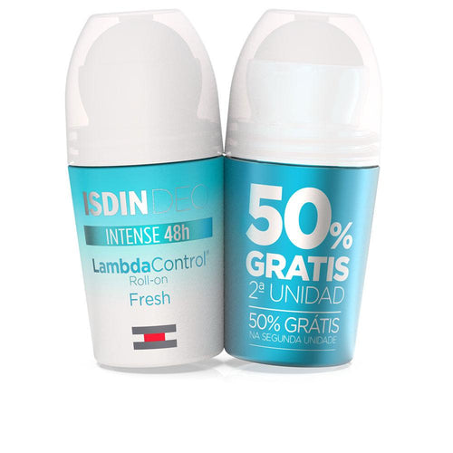 Isdin Lambda Control Roll On Deodorant Intense 48H Fresh Duo Lang Anhaltende Frische