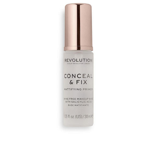 Revolution Make Up Conceal & Fix Primer Matifiant De Maquillage Base Parfaite Pour Maquillage