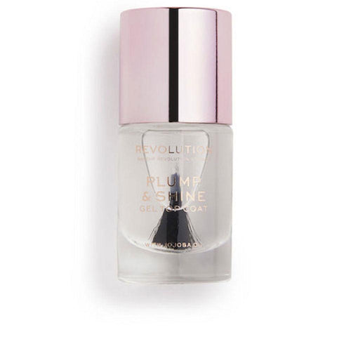 Revolution Make Up Pump & Shine Gel Top Coat Pour Ongles Ongles Brillants Et Nourris
