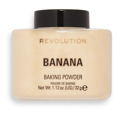 Revolution Make Up Banana Poudre Fixatrice Pour Un Teint Radieux
